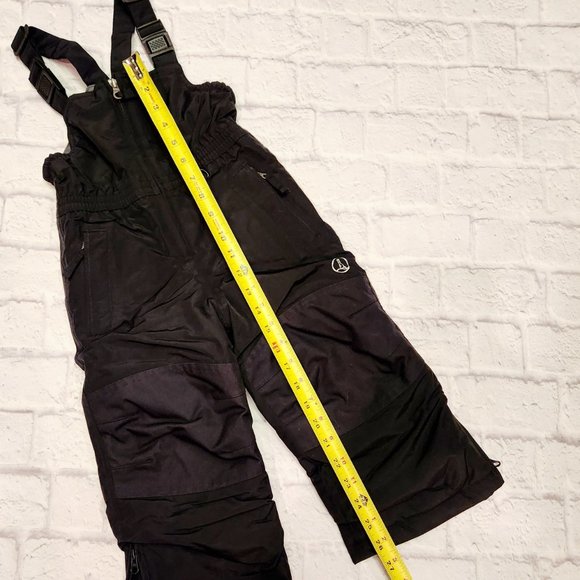 New Unisex 3T Waterproof Squall Snow Bib Black Grow a Long - Picture 12 of 14